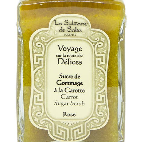 Sugar of Exfoliation with Carrot and Rose