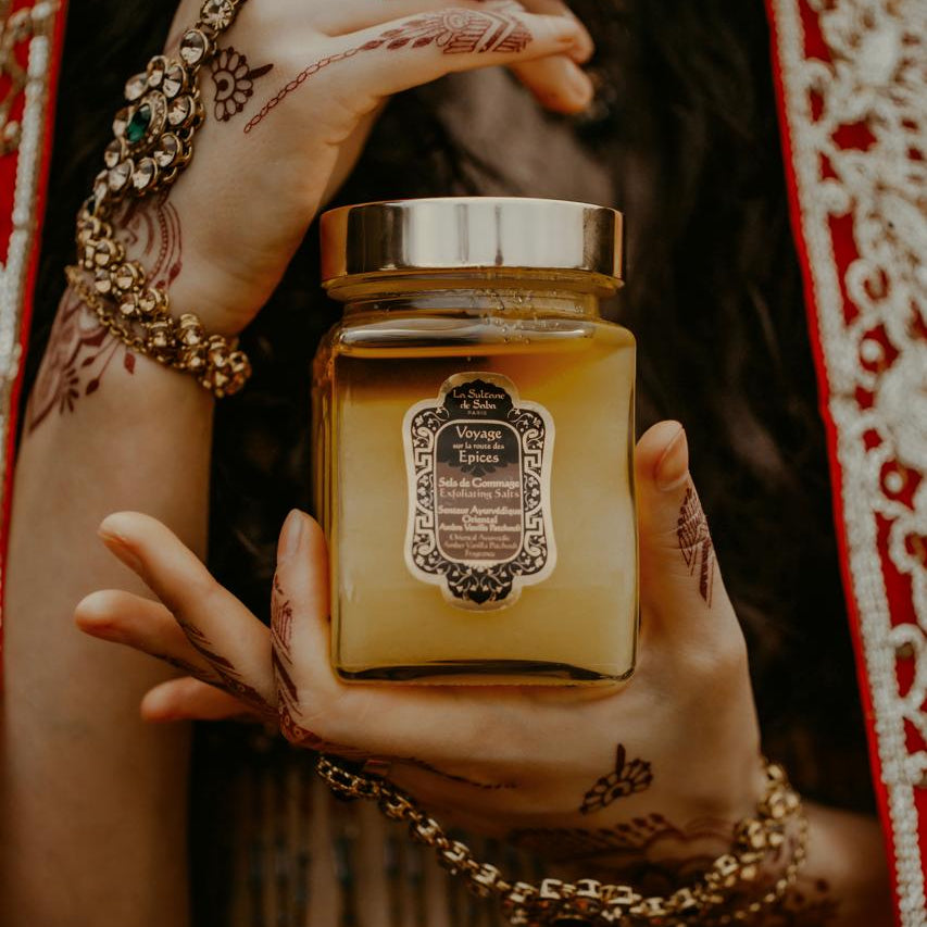 Body Scrub – Ayurvedic Treatment Amber Vanilla Patchouli – Journey