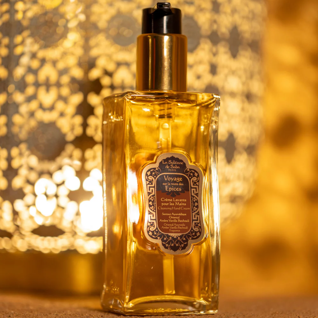 Hand Cleansing Cream - Amber Vanilla Patchouli - Journey To The Spices Route
