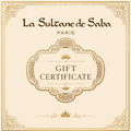 A Digital Gift Card from La Sultane de Saba