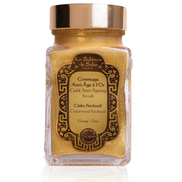 Face Scrub - Gold : Cedar & Patchouli