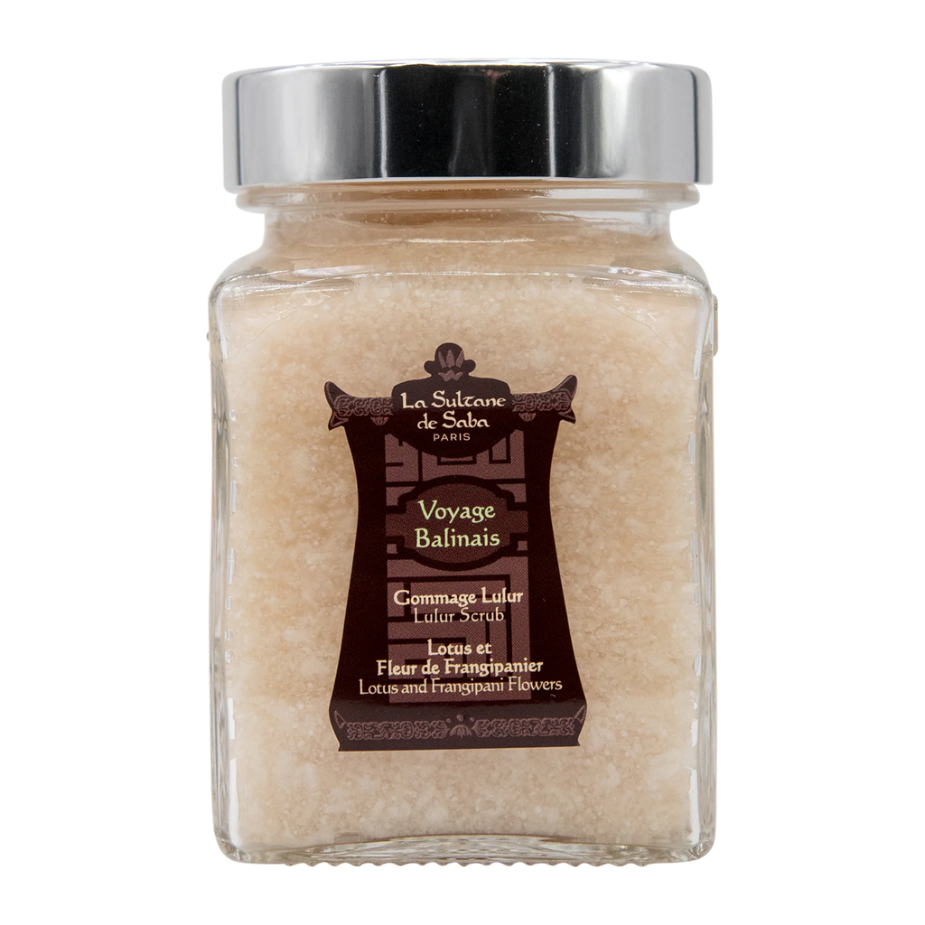 Lulur Body Scrub – Lotus & Frangipani Flower – Journey to Bali
