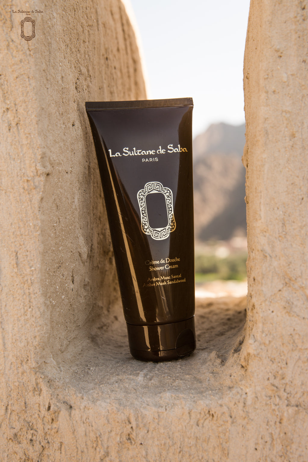 Crème de douche – Ambre, Musc et Bois de Santal – Voyage en Orient