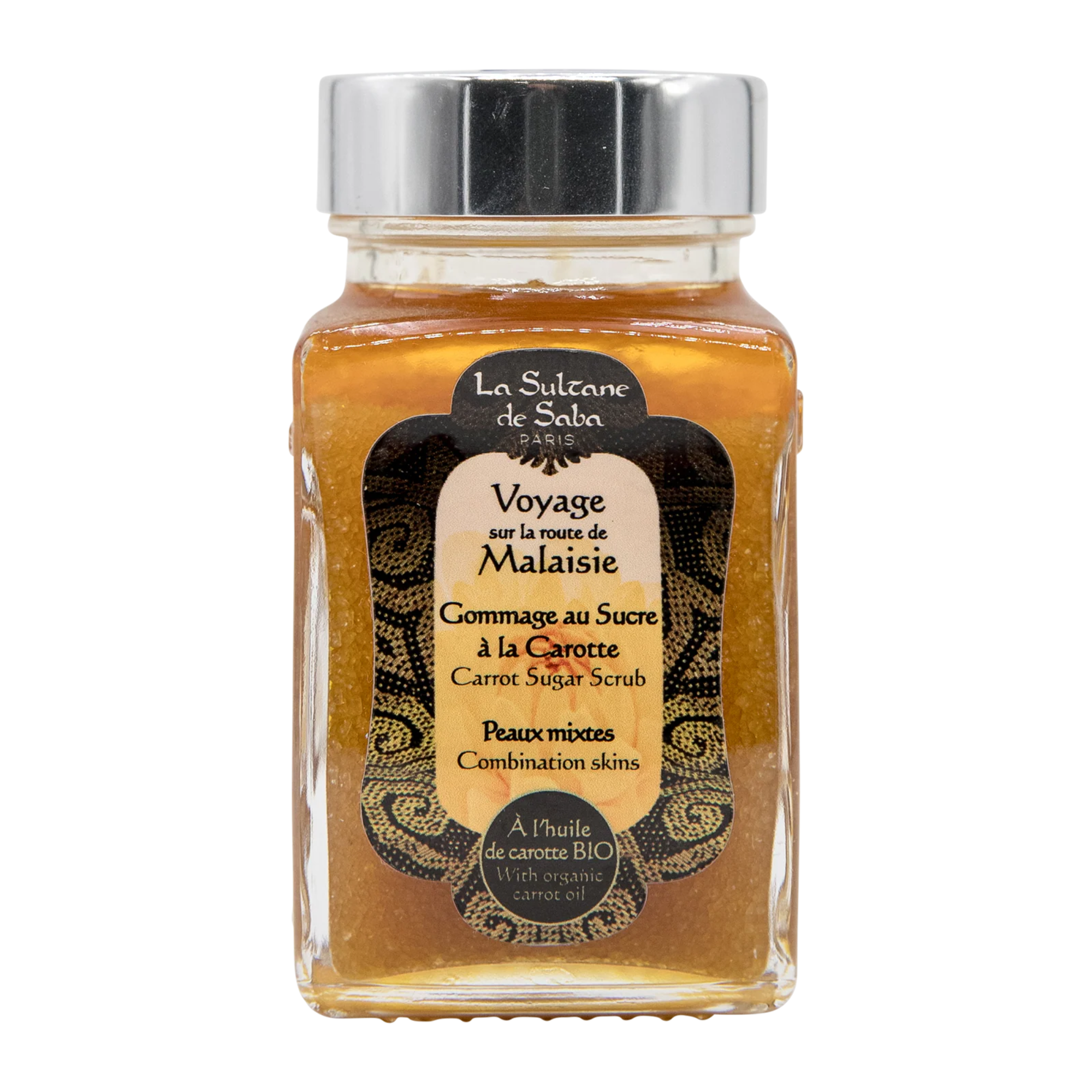 Carrot Sugar Scrub - Jasmine and Tropical Flowers - Journey To the Route of Malaysia