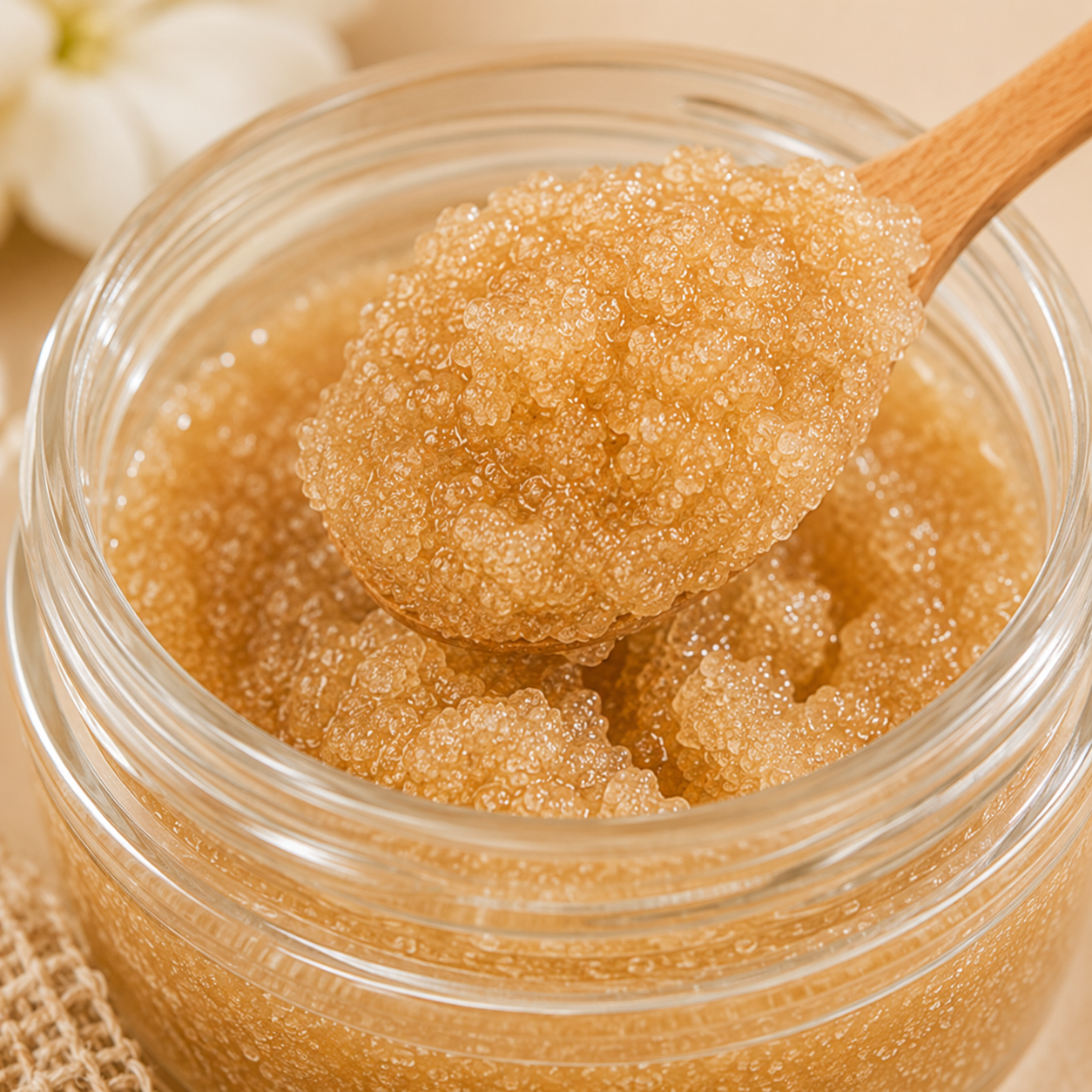 Bamboo Tears Body Scrub - Aloe Vera and Tiare Flowers - Journey To The Islands