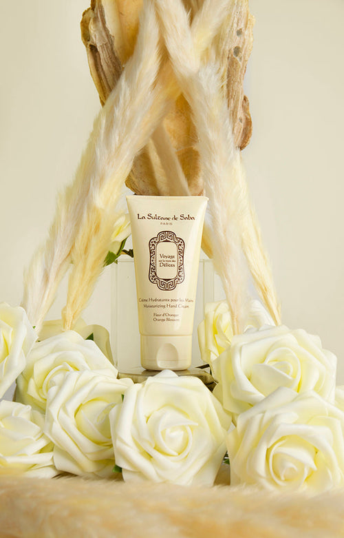Crème hydratante pour les mains - Fleur d'oranger - Voyage sur la Route des Délices