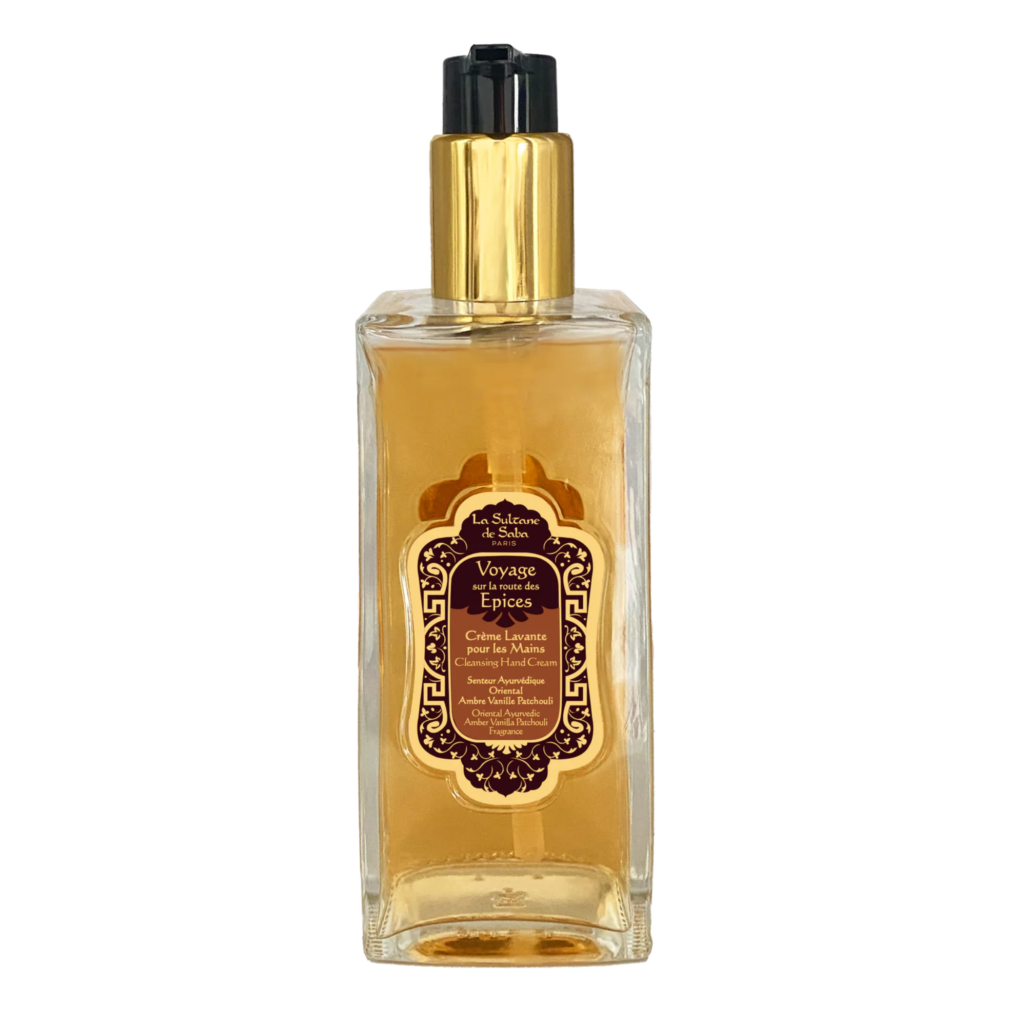 Hand Cleansing Cream - Ayurvedic Treatment Amber Vanilla Patchouli - Journey To The Spices Route