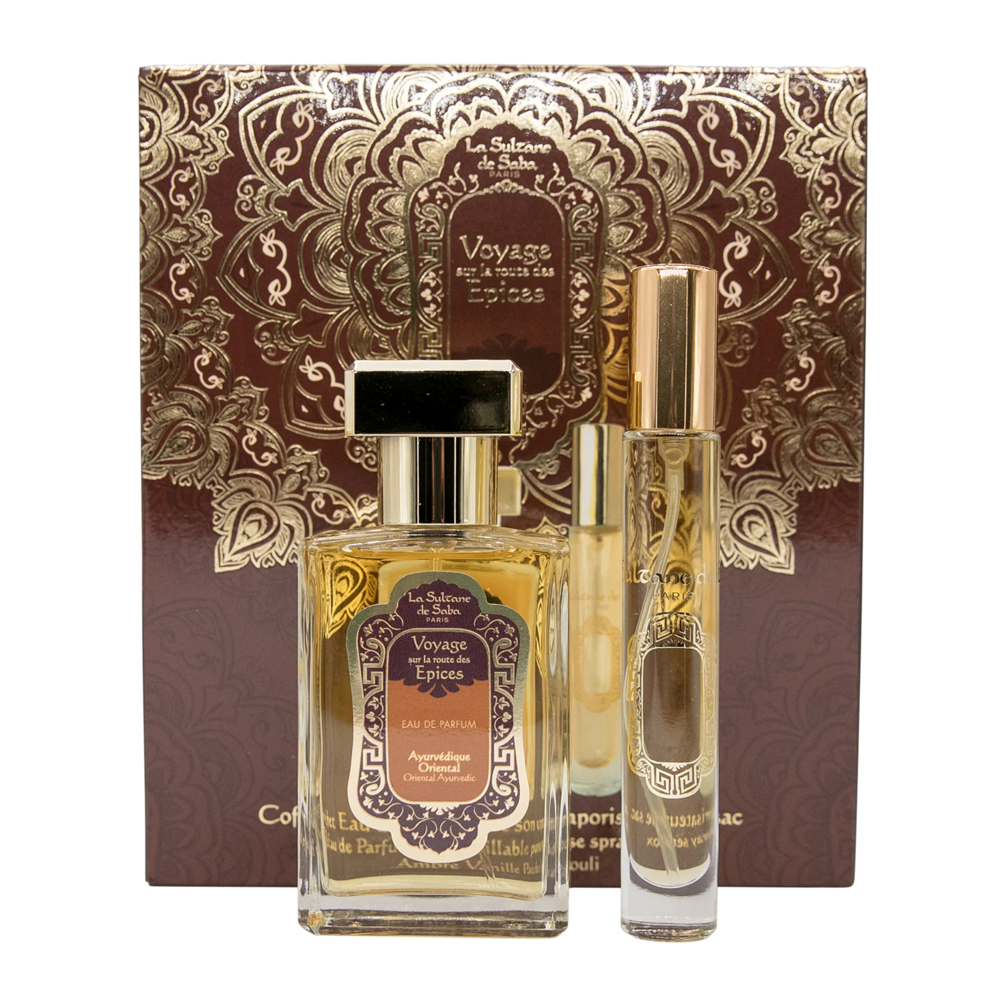 Perfume Gift Set – Amber Vanilla Patchouli
