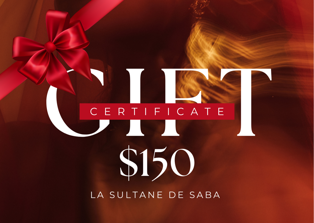 A Digital Gift Card from La Sultane de Saba