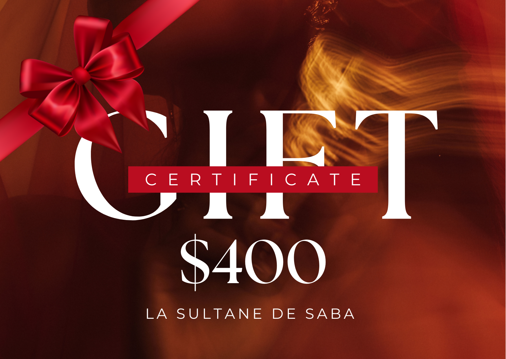A Digital Gift Card from La Sultane de Saba