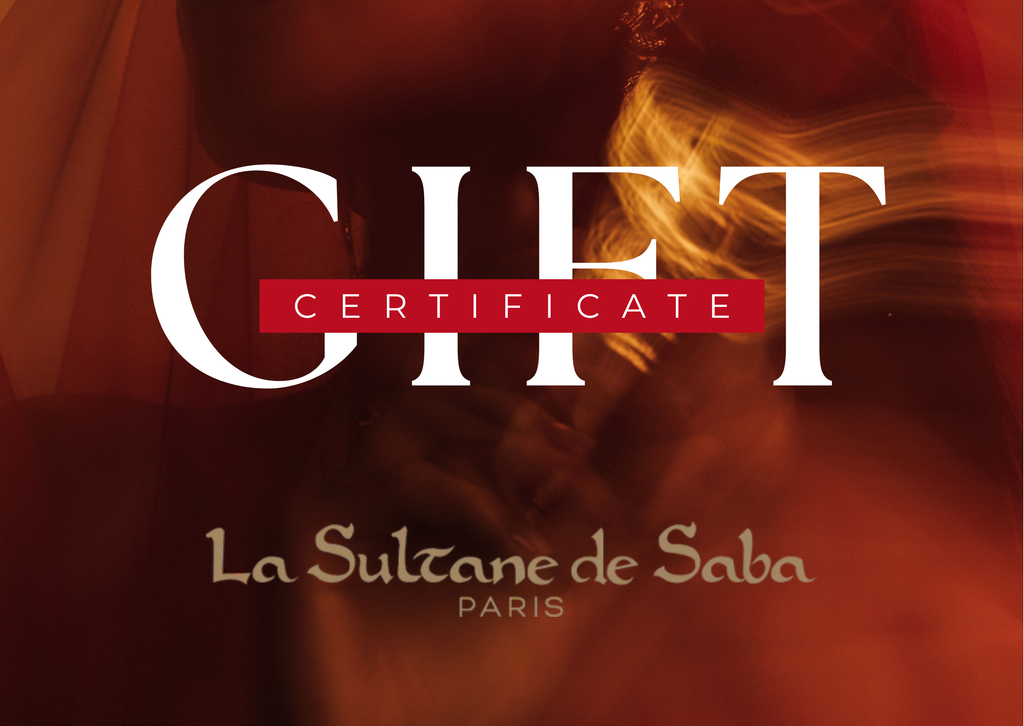 A Digital Gift Card from La Sultane de Saba