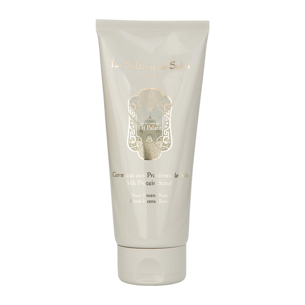 Silk Protein Scrub - Musk Incense Rose – Journey to the Taj Palace