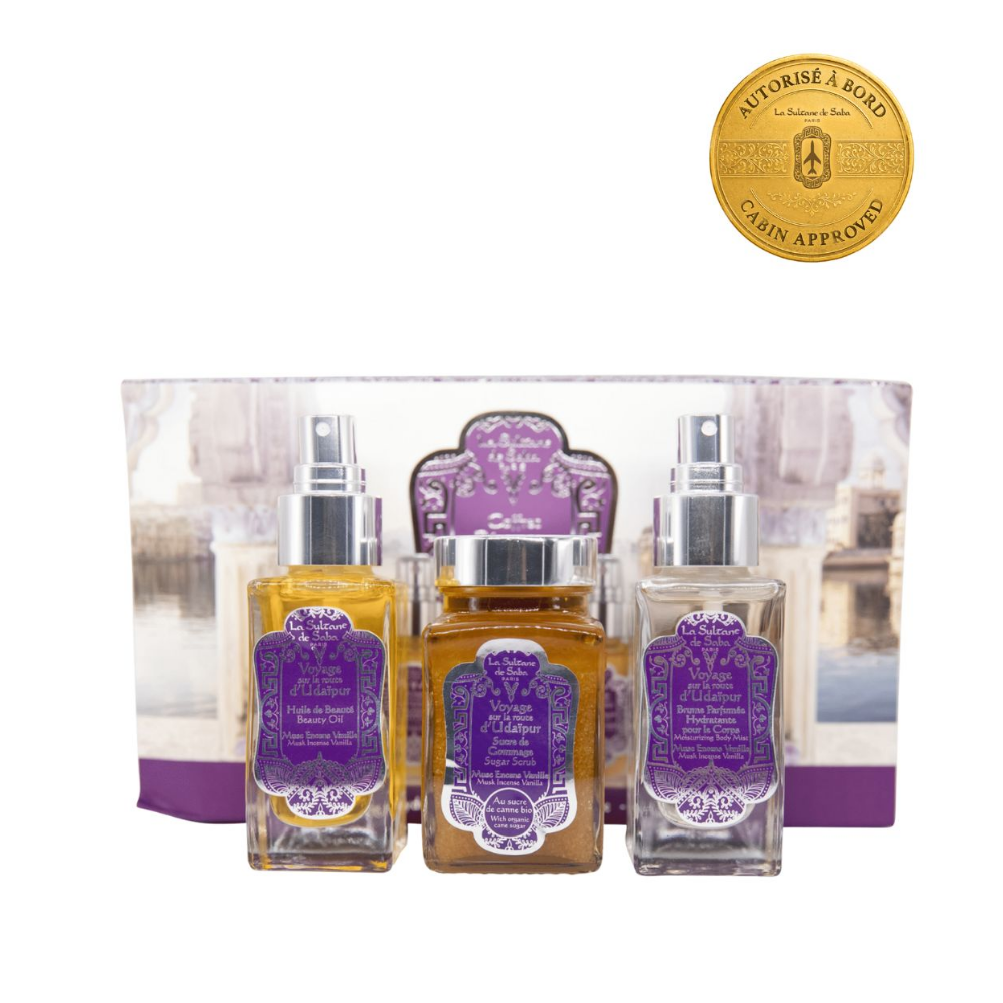 Body Gift Set – Musk Incense Vanilla – Journey on the Route of Udaipur