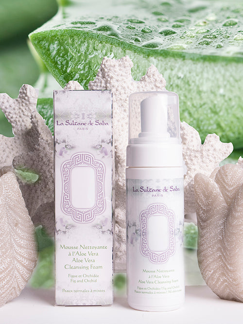 Aloe Vera Cleansing Foam – Fig & Orchid