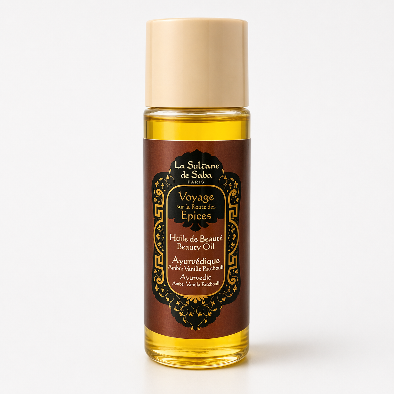 Ayurvedic Beauty Oil – Amber Vanilla Patchouli – Journey to the Spices Route 50ml