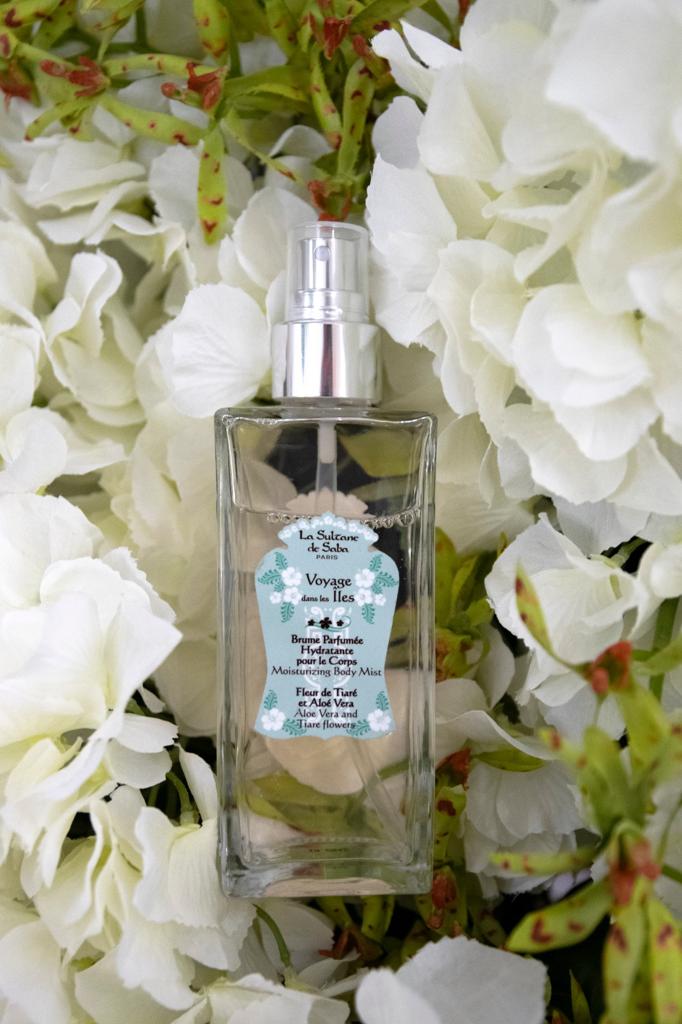 Moisturizing Body Mist – Tiare Flower & Aloe Vera – lifestyle image