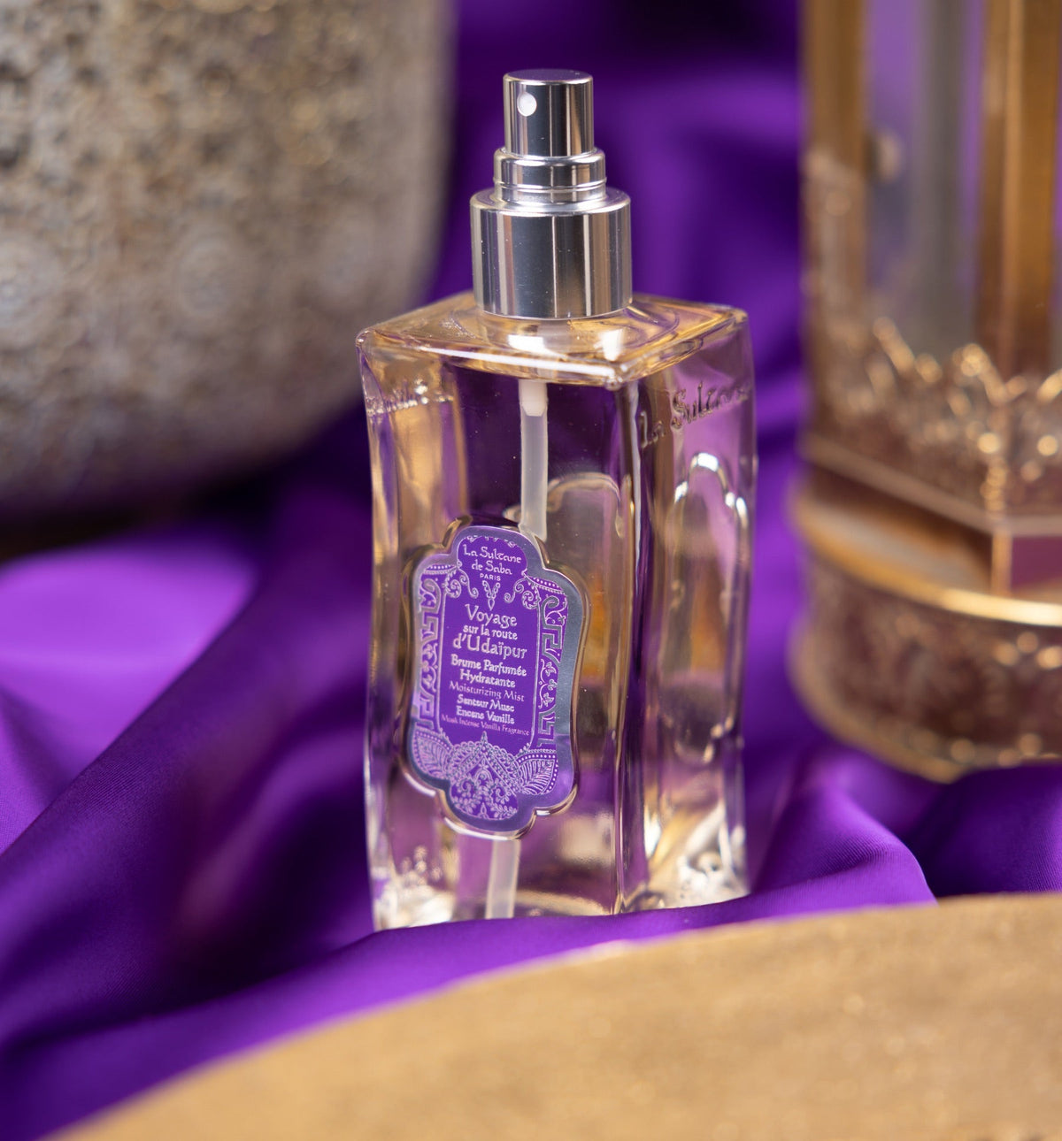 Moisturizing Body Mist – Musk Incense Vanilla – Journey to the Route of Udaipur — official lifestyle photograph