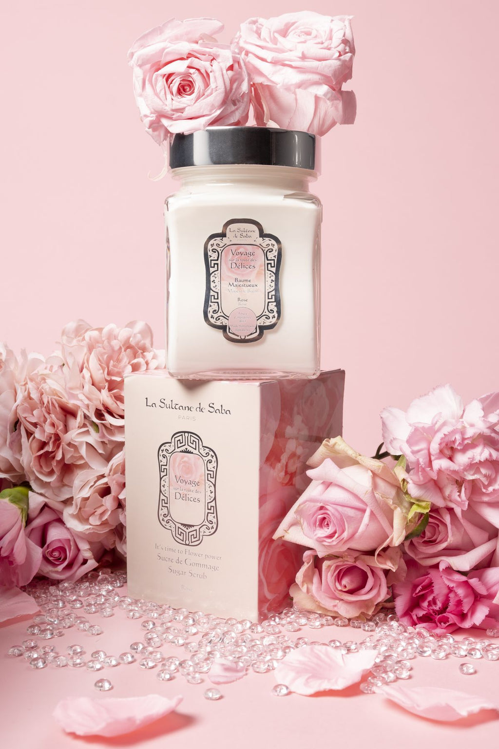 La Sultane de Saba Rose Ritual Beauty Bundle – 4-Piece Set
