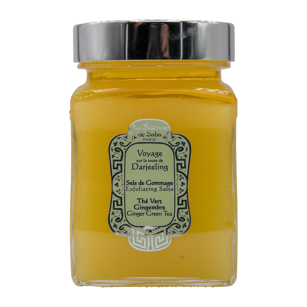 Exfoliating Salts – Ginger Green Tea – Journey To The Route of Darjeeling