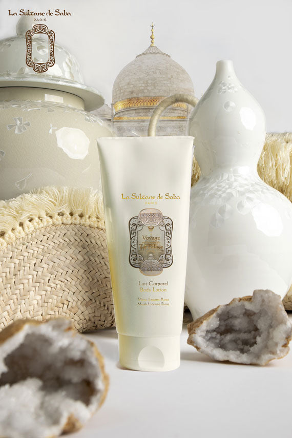 Body Lotion – Rose, Musk & Incense  –  Journey to the Taj Palace