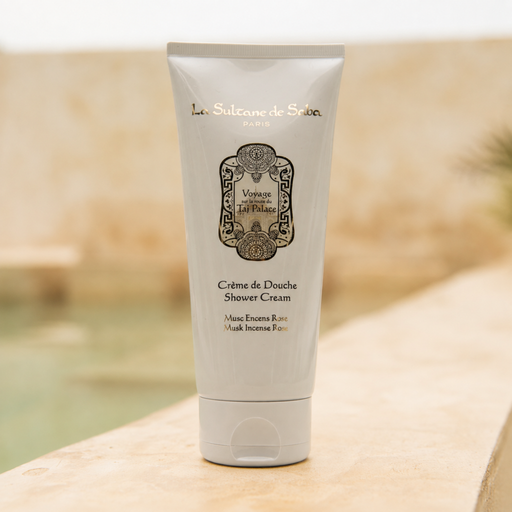 Crème Douche - Musc Encens Rose – Voyage au Palais du Taj
