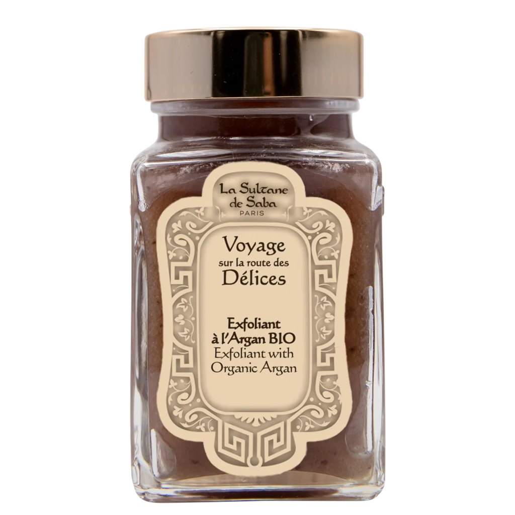Organic Argan Face Scrub – Organic Argan Face Care – Orange Blossom