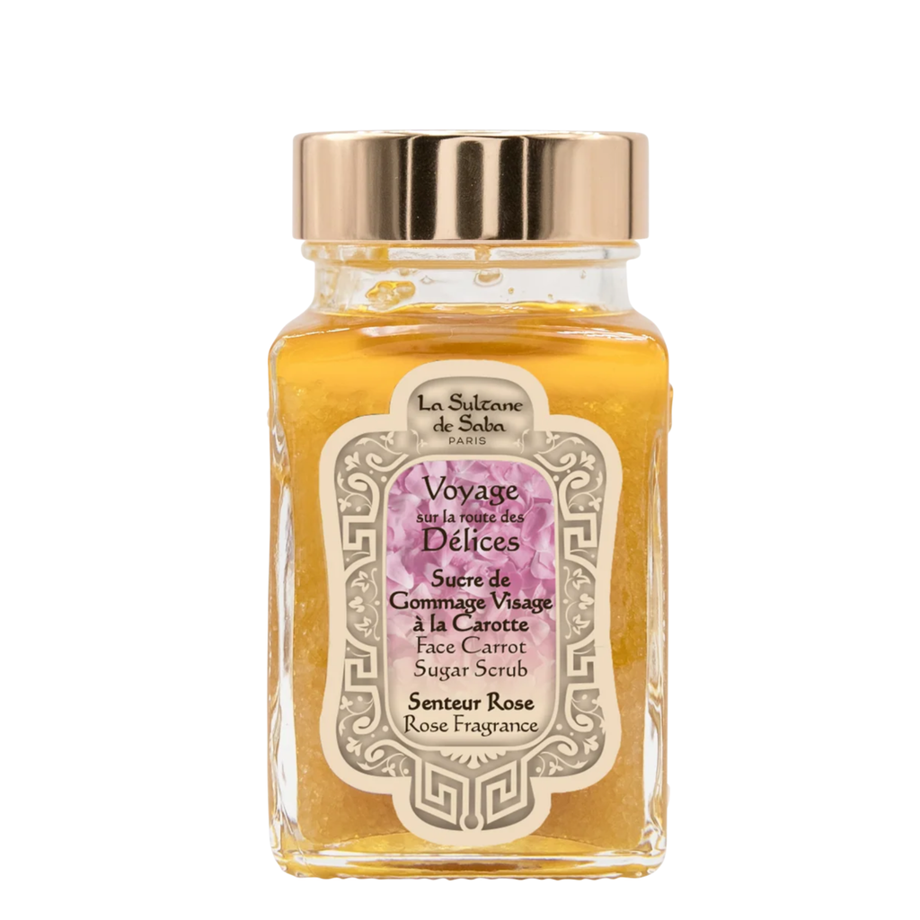Carrot Sugar Face Scrub – Rose – Journey to the Route of Delights