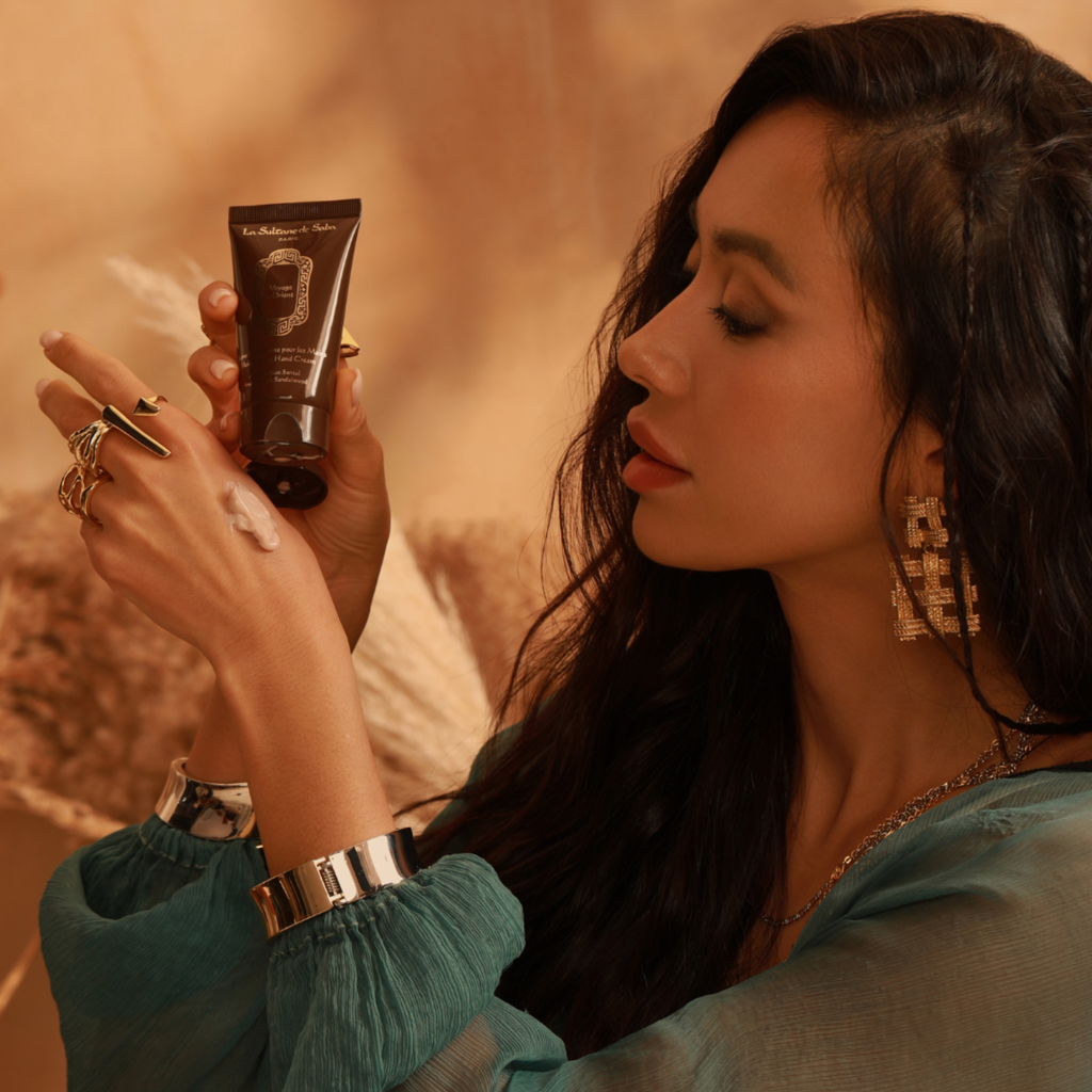 Moisturizing Hand Cream – Amber, Musk & Sandalwood – Journey to the Orient