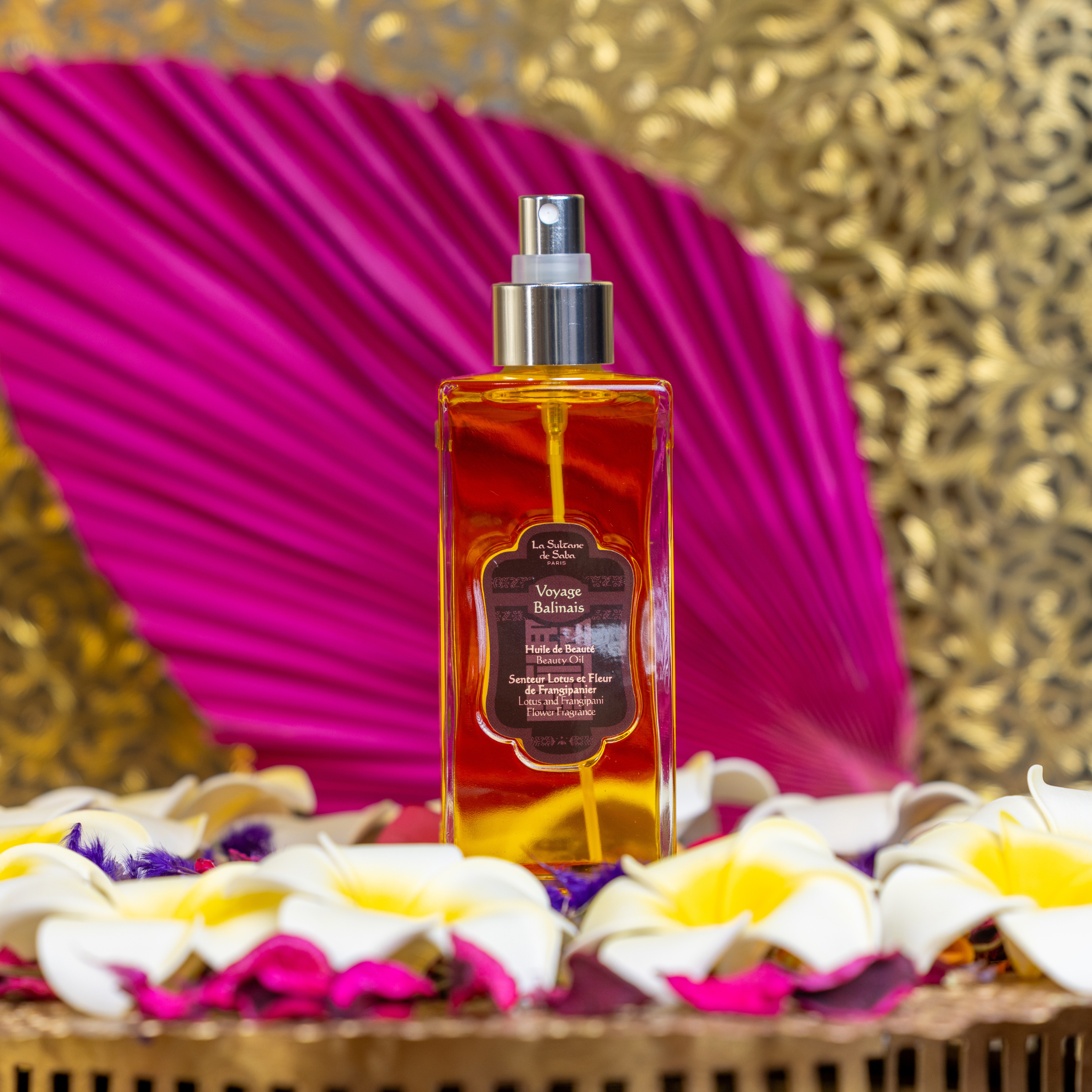 Beauty Oil - Lotus and Frangipani Flowers - Journey to Bali