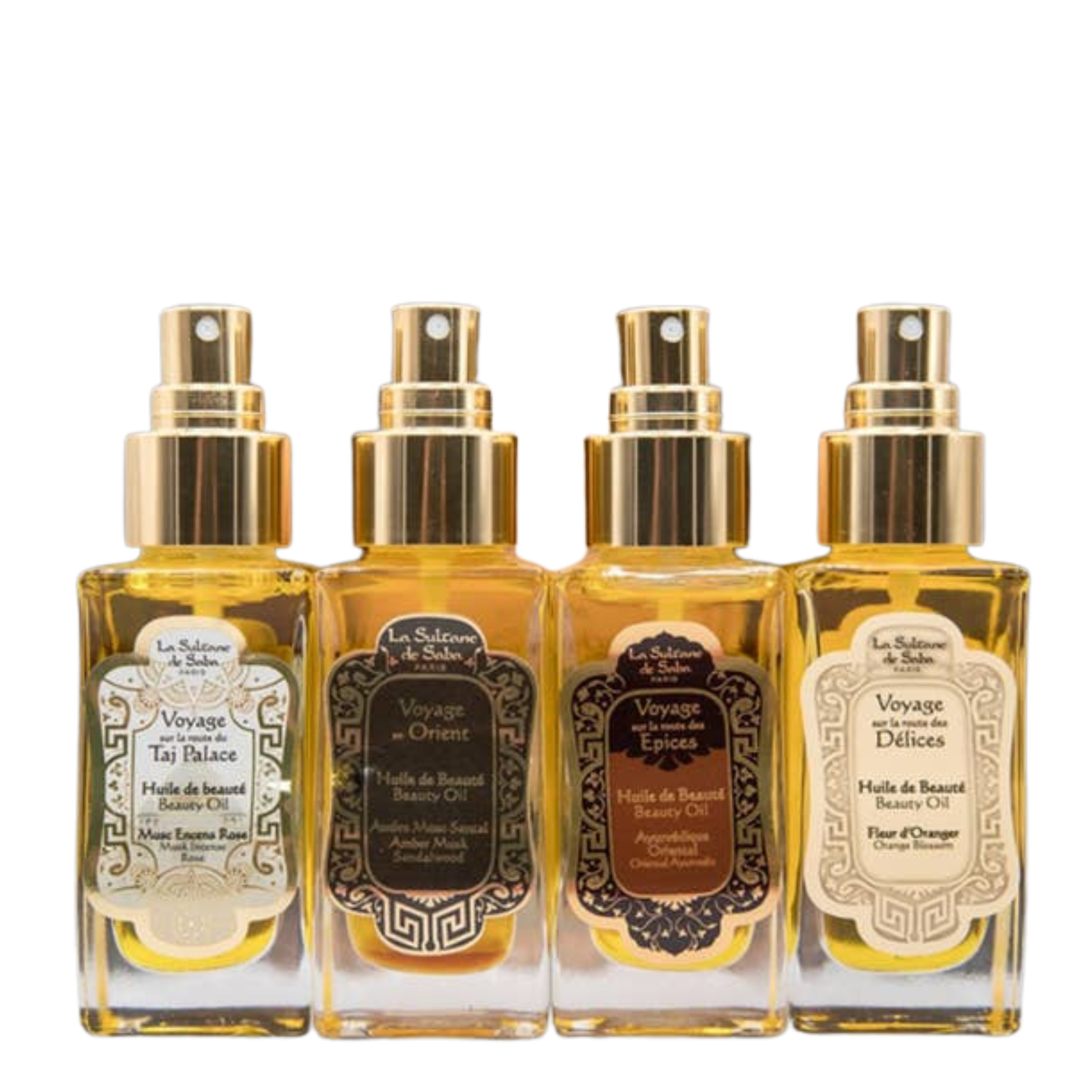 Beauty Oil Gift Set – 4 × 50 ml