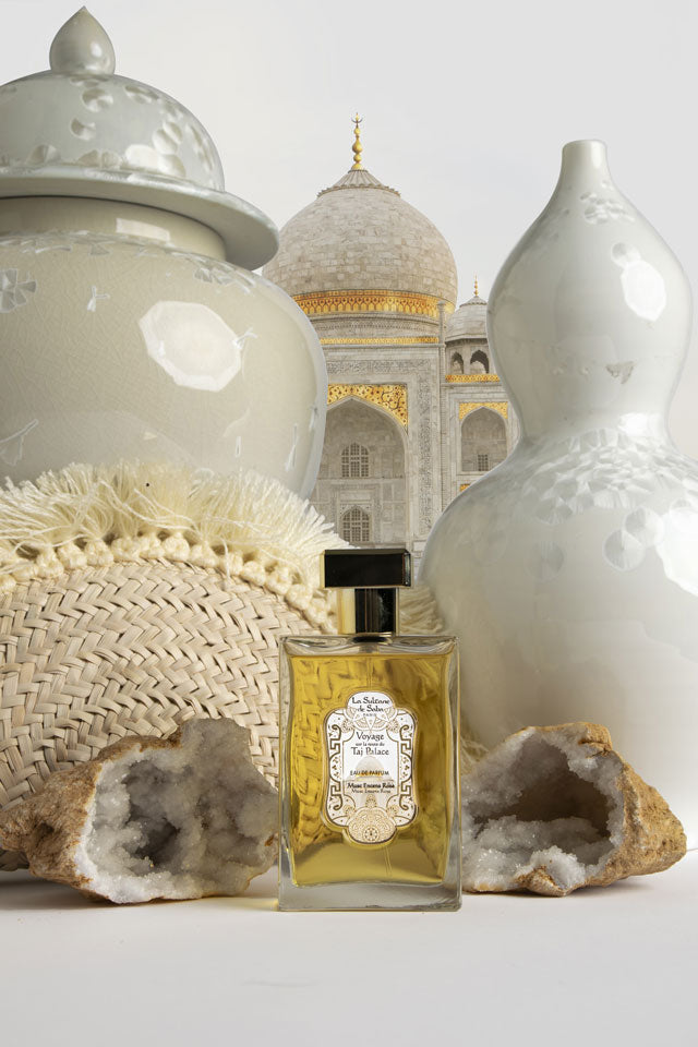 Journey to The Route of Taj Palace: Perfume + Shower Cream + Body Lotion (Musk Incense Rose) + FREE Beauty Oil