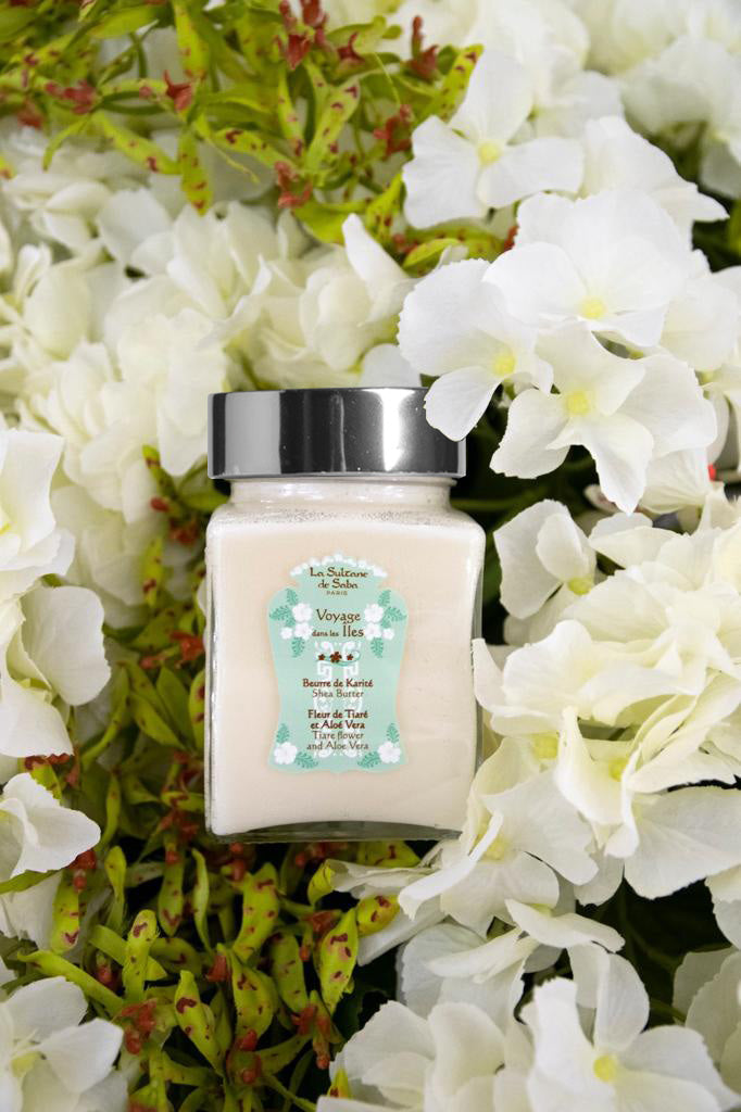 Shea Butter – Tiare Flower & Aloe Vera – lifestyle image