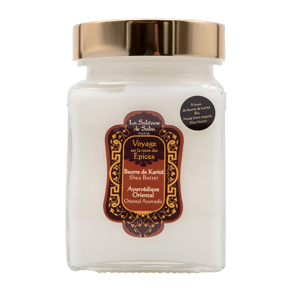 Shea Butter – Ayurvedic Treatment Amber Vanilla Patchouli – Journey to the Spices Route