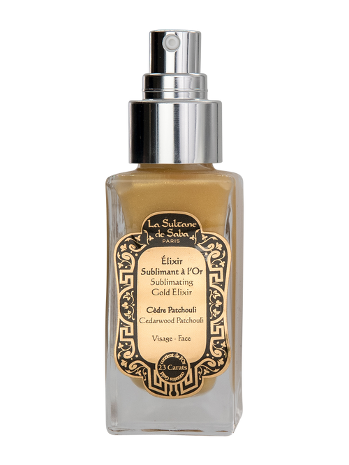 Sublime Gold Face Elixir – Cedarwood & Patchouli